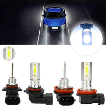 cciyu White 6000k H11 H8 H16 LED Bulbs COB LED Bulbs Replacement for Fog Light,2Pack