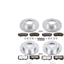 Power Stop K5805-36 Front & Rear Z36 Truck and Tow Brake Kit