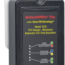 BatteryMINDer 1510: 12 Volt-1.5 Amp Battery Charger, Battery Maintainer, and Battery Desulfator – Designed for Cars, Trucks, Motorcycles, ATV, Boats, RV