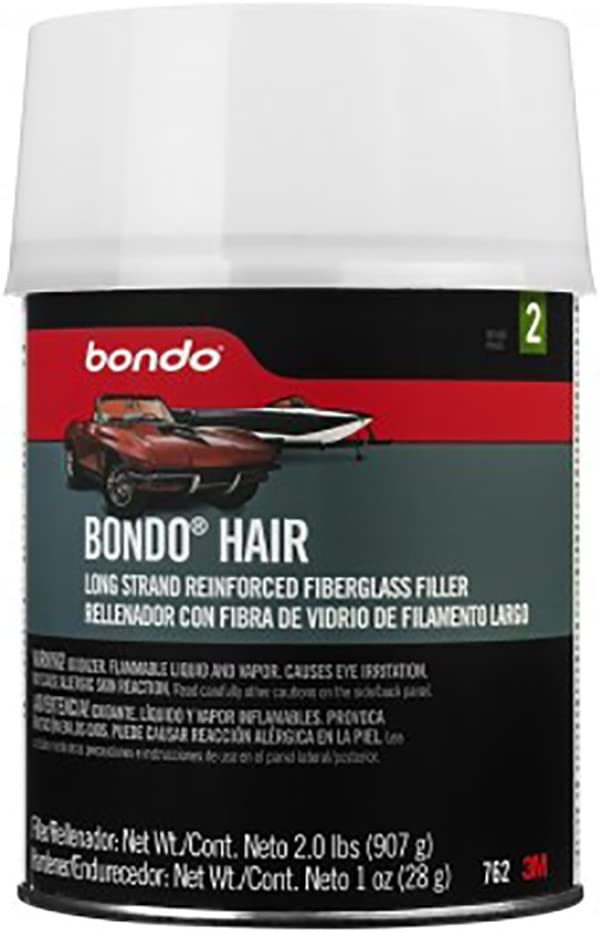 Bondo Bondo-Hair Long Strand Fiberglass Reinforced Filler, 00762, 1 Quart