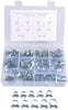 84Pcs/Set 10 Sizes Mini Fuel Line Hose Clamps Assortment Kit, Clamp Range: 7-18mm (2.7-7inch)