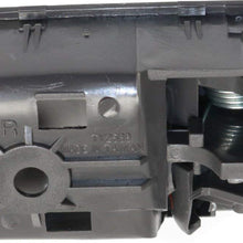 Interior Door Handles Compatible with Toyota Camry 02-06 Set of 2 Front or Rear Left and Right Side Plastic Gray W/door lock button