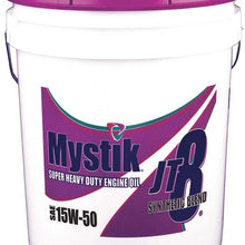 Mystik 663004002004 - Motor Oil Synthetic Blend 15W-50 5 gal.