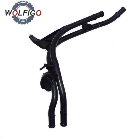WOLFIGO Coolant Water Tube Pipe Hose From Coolant Tank For Audi A3 Q3 TT VW Beetle CC Tiguan Eos Jetta GTI Passat 1K0121070BD