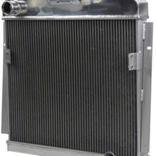 OzCoolingParts 4 Row Core Aluminum Radiator for 1953-1954 Dodge Coronet/Meadowbrook/Power Wagon/Royal/Sierra/Truck, Plymouth Belvedere/Cambridge/Savoy, Chrysler Imperial and More Models, L6 V8