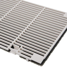 RV A/C Ducted Duo-Therm Air Grille For Dometic 3104928.019, Replace Air Conditioner Grill with Filter Pad - Polar White