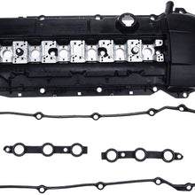 A-Premium Engine Valve Cover with Gasket & Seals Compatible with BMW E46 323i 325i 328i 330i 323Ci 325Ci 328Ci 330Ci 325xi 330xi 525i 528i 530i X5 Z3 1999-2001