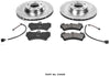 Power Stop K4558 Front Brake Kit with Drilled/Slotted Brake Rotors and Z23 Evolution Ceramic Brake Pads