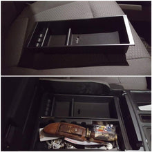 EDBETOS Center Console Armrest Insert Organizer ABS Tray Pallet Storage Box Container Compatible with Ford F150 Accessories F-150 Raptor 2015-2019