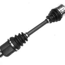 DTA DT1238123821 Front Driver and Passenger Side Premium CV Axles (New Drive Axle Assemblies - 2 pcs (Pair)) Compatible with 2008-2009 SX4 FWD and Automatic Only