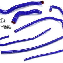 HPS 57-1316-BLUE Blue Silicone Radiator Coolant/Heater Hose Kit