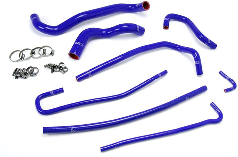 HPS 57-1316-BLUE Blue Silicone Radiator Coolant/Heater Hose Kit