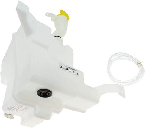 Washer Reservoir Compatible with 2014-2016 Subaru Impreza with Cap Filler Inlet Pump and Sensor Wagon