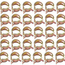50pcs 1/4" 6mm Spring Clip Fuel Oil Line Silicone Vacuum Hose Clamp Spring Clips accessories