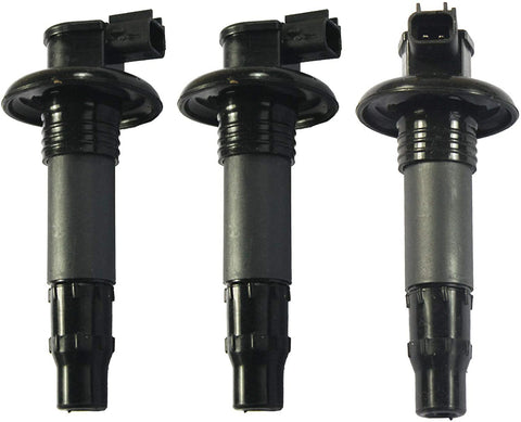 3 Pcs Ignition Coil Stick Fit for SeaDoo GTX RXT RXP GTI GTS GTR Wake 130 155 185 215 255 260 HP ALL 4-TEC Models 420664020