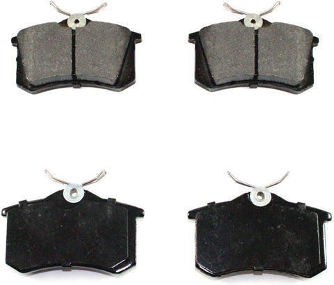 DuraGo BP340 MS Rear Semi-Metallic Brake Pad