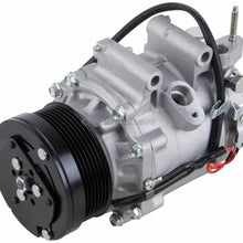 AC Compressor & A/C Clutch For Honda Civic 1.8L 2006 2007 2008 2009 2010 2011 w/ 3-Pin Connector - BuyAutoParts 60-01974NA NEW