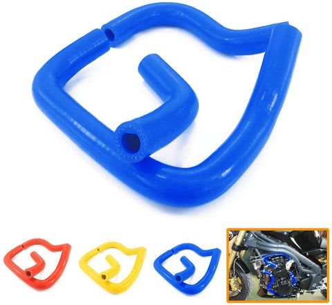 QIDIAN 3PCS Motorcycle Soft Bent Tube Engine Cooling Radiator Coolant Water Silicone Hose Pipe Tube for YAMAHA NVX155 Nmax155