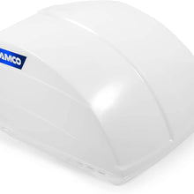 Camco RV Roof Vent Cover, Opens For Easy Cleaning, Aerodynamic Design, Easily Mounts to RV With Included Hardware - (White) (40431)