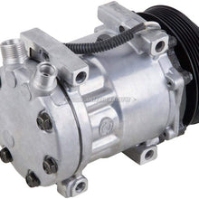 For Freightliner All Models New AC Compressor & A/C Clutch - BuyAutoParts 60-03764NA New