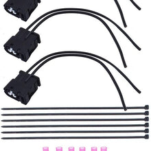 labwork 3Pcs Ignition Coil Connector Plug with Wires Fit for Lexus 300 / GS300 / SC300