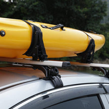 AUXMART Kayak Roof Racks Universal Saddles Kayak Carrier Mount Roof Top Mounted on Roof Racks for Canoe Boat Paddle Board Surfboard Car SUV Crossbar