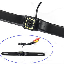 CAIRUTE Universal CCD Color Car Backup Rear View Camera 12 LED Night Vision High Definition Wide Viewing Angle License Vehicle Reverse Camera