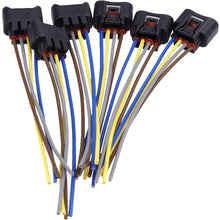 6Pcs Female Connector Plug 90980-11885 4-Way Harness Ignition Coil Compatible with Toyota Lexus