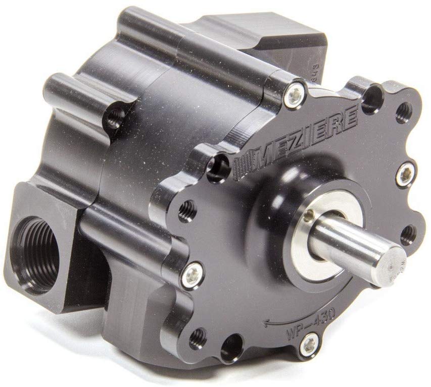 Meziere WP430S Remote Mount Mechanical Water Pump, Black