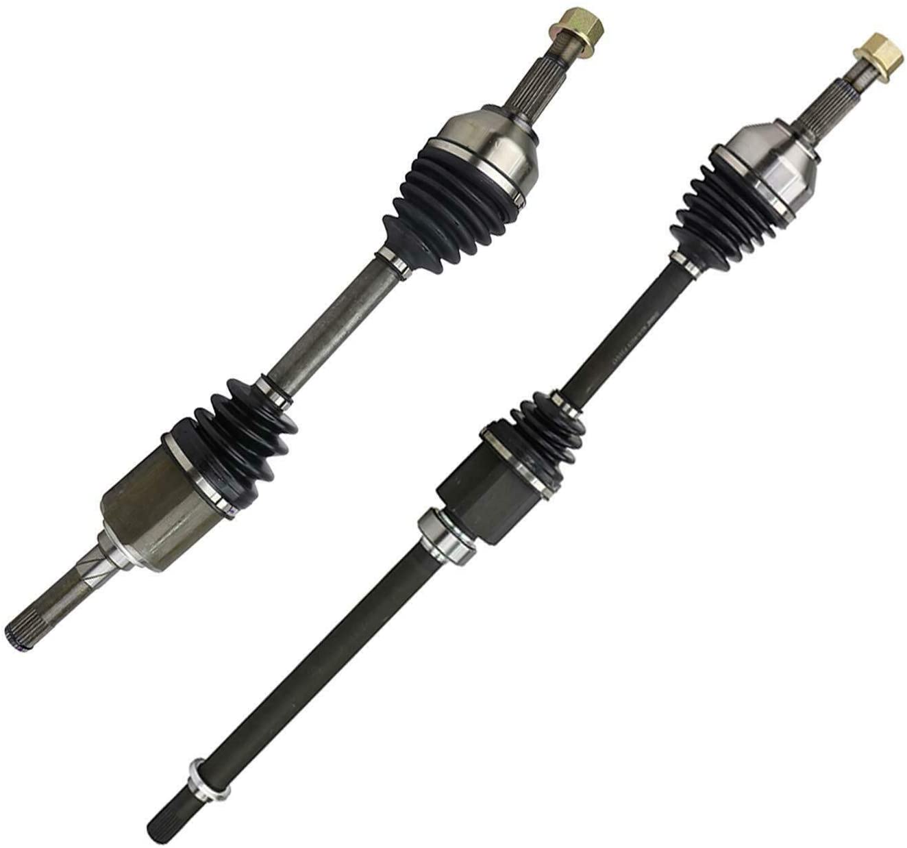 NYC Autoparts - 2PC Front CV Axle Half Shaft Assembly for Nissan Rogue AWD 2008 2009 2010 2011 2012 2013