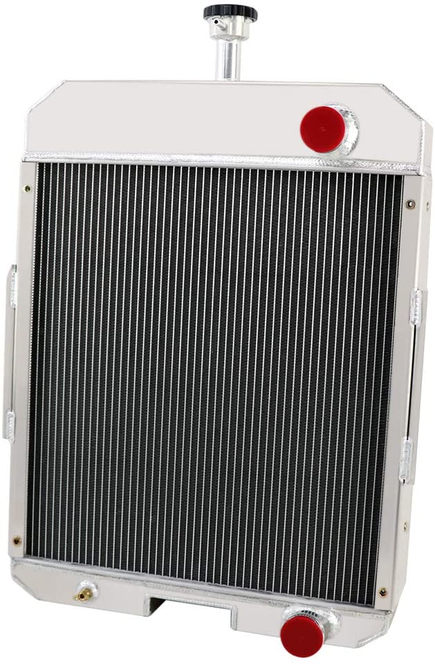 OzCoolingParts New Designs 396352R91 International Tractor Radiator, 5 Row Core Aluminum Radiator for Case IH 666 686 706 756 2706 2756 65427C1