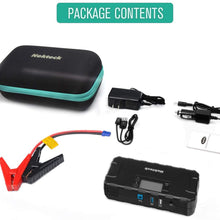 Nekteck Multifunctional Car Jump Starter Portable External Battery Charger 600A Peak with 16800mAh High Capacity - Emergency Auto Heavy Duty Jumper for Sedan Truck,Van,SUV, Laptop and More