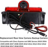 Brake Light Rear View Backup Camera Compatible with Chevy Express GMC Savana Van 1500 2500/3500 2003-2019 Brake Light Camera Brake Light Reverse Backup Camera