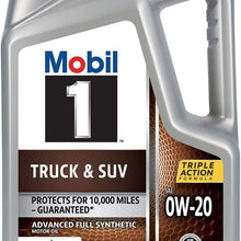 Mobil 1 High Mileage Full Synthetic Motor Oil 5W-30, 5 Quart