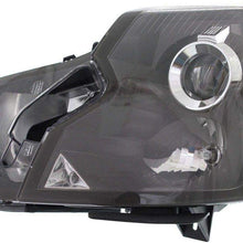 New Left Driver Side Hid Headlight Assembly For 2003-2007 Cadillac CTS Without Auto Level, Does Not Include The Washer Nozzle GM2502315