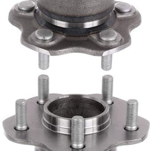 Fastspace 512534 Wheel Hub Bearing Set 5 Lugs with ABS Sensor 2PC 2017-2019 for Nissan Qashqai Hub Assembly Rear Kit 2014-2019 for Nissan Rogue