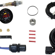 AEM 52mm Wideband UEGO Air Fuel Ratio Sensor Controller Gauge w/ White Face Kit
