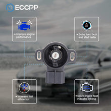 ECCPP Throttle Position Sensor TPS 89452-22090 Fit for Kia Sephia Lexus ES300 Lexus GS300 Lexus SC300 Toyota Camry Toyota 4Runner Toyota RAV4 Mazda Miata Mazda Protege 1989-1999 1.5L-4.5L