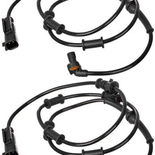 AUTEX 2PCS ABS Wheel Speed Sensor Front Left & Right ALS1984 5179958AA 5179958AB