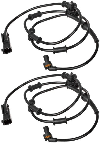 AUTEX 2PCS ABS Wheel Speed Sensor Front Left & Right ALS1984 5179958AA 5179958AB