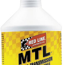 Red Line (50204) SAE 75W80 API GL-4 Manual Transmission and Transaxle Lubricant - 1 Quart (Pack of 2)