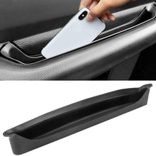 AURELIO TECH Passenger Storage Tray Grab Handle Organizer Phone Holder Accessories with Nonslip Rubber Mat for 2018-2019 Jeep Wrangler JL JLU & 2020 Jeep Gladiator JT