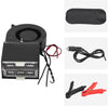 Portable Car Heater, Fast Heating Defrost Defogger 12V 150W Adjustable Windscreen Heater Cooling Fan 2 Wide Outlet