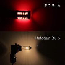 Dantoo 2pcs Extremely Bright T20 Bulb LED 7440 7441 7444 7443 Brake Light Bulbs 33 SMD Brilliant Red Tail Lights Stop Lamp Replacement with Projector Lens