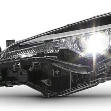 ACANII - For 2017-2018 Toyota Corolla L LE ECO Factory OE Style LED Projector Headlight Headlamp LH Left Driver Side