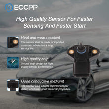 ECCPP Manifold Absolute Pressure Sensor MAP Sensor Fit for 2007-2011 Ford Crown Victoria, 2005-2008 Ford E-150, 2005-2011 Lincoln Town Car, 2007-2011 Mercury Grand Marquis, 2005 Mercury Mariner