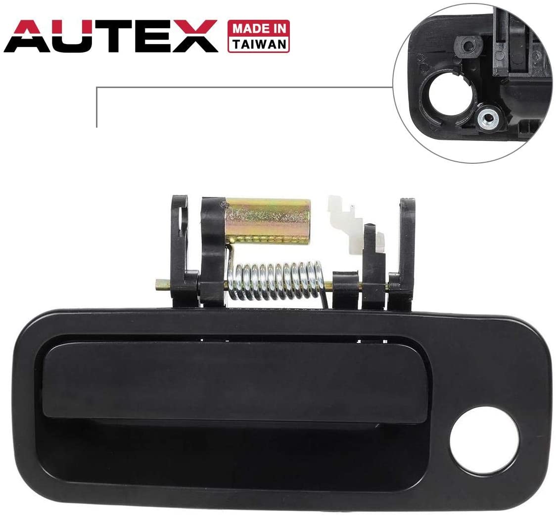 AUTEX 1pc Exterior Front Left Door Handle Driver Side Compatible with Toyota Camry,Lexus ES300 1997 1998 1999 2000 2001 Door Handle 79426CD 69220AA010C0 6922033040C0