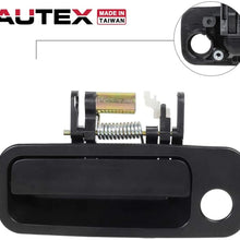 AUTEX 1pc Exterior Front Left Door Handle Driver Side Compatible with Toyota Camry,Lexus ES300 1997 1998 1999 2000 2001 Door Handle 79426CD 69220AA010C0 6922033040C0