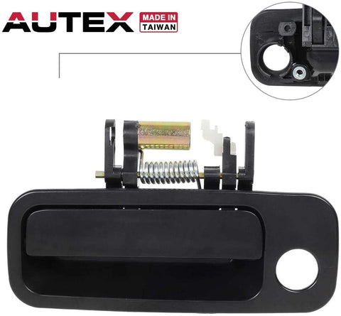 AUTEX 1pc Exterior Front Left Door Handle Driver Side Compatible with Toyota Camry,Lexus ES300 1997 1998 1999 2000 2001 Door Handle 79426CD 69220AA010C0 6922033040C0