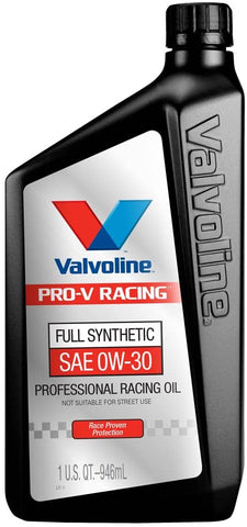 Valvoline 0W-30 Pro-V Racing Oil - 1qt (882416)